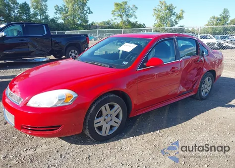 2012 Chevrolet Impala Lt из США, поврежденный, VIN 2G1WG5E38C1273954